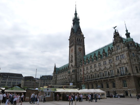 Das Hamburger Rathaus - ein Prachtbau