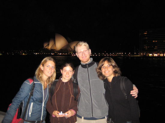 Steffi, Diana, Nils und Ich