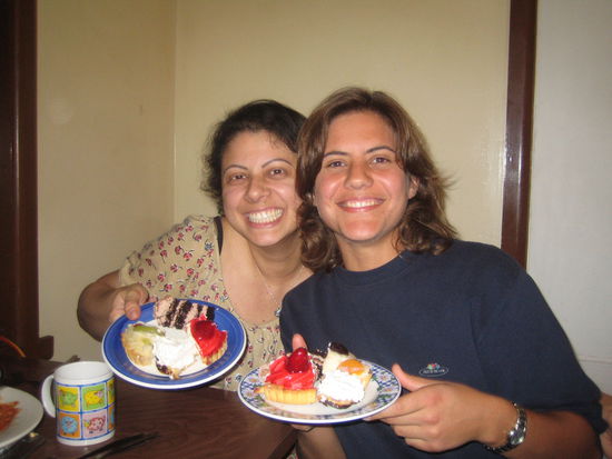 Hier eine kleine Kuchenauswahl  mmmhh, lecker!