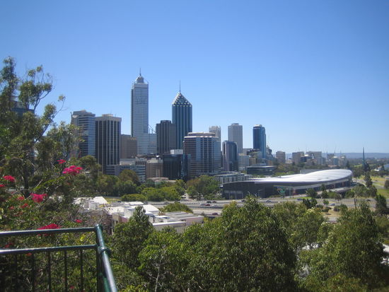 Blick vom Kings Park aus