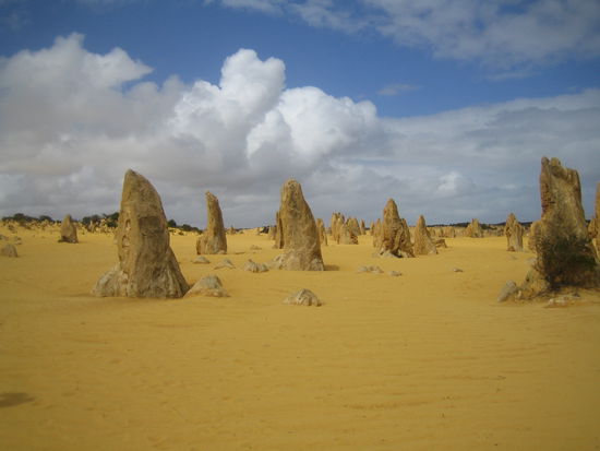 Sieht etwas wie eine Mondlandschaft aus, oder?