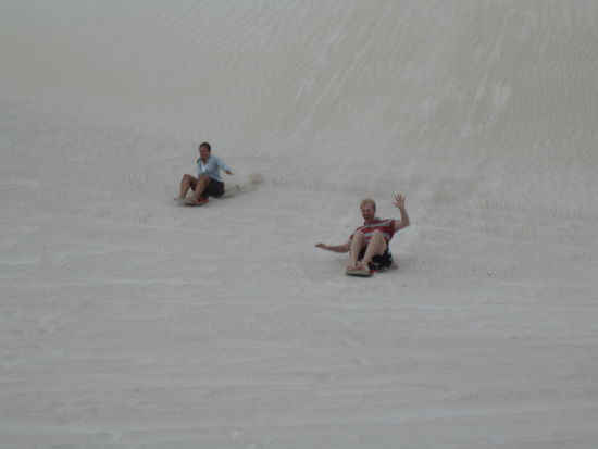 Hui, macht das Spass!!! (Mona und Nils)