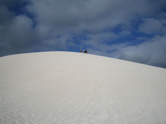 Sooooo hoch waren die Duenen!