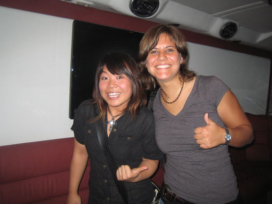 Fahyyyy Thailand (schreibt man wirklich so!) die unglaublich gut kochen kann und mich mit grinsen noch uebertrifft!