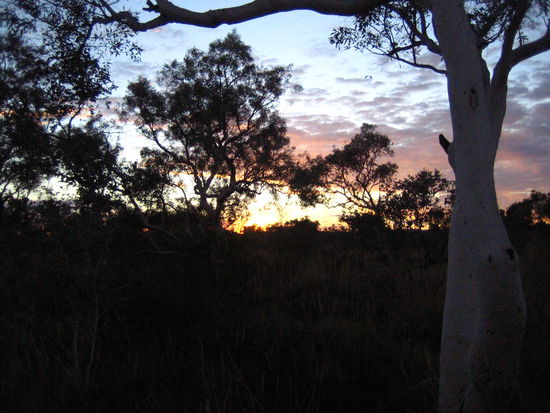 Die sicht von meinem Schlafsack aus (360 Grad sozusagen, da es dort sonst nichts gibt!) 