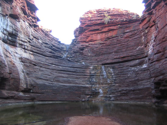 Eine der vielen Schluchten...