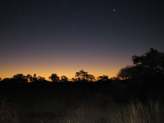 herrliche abenddaemmerung