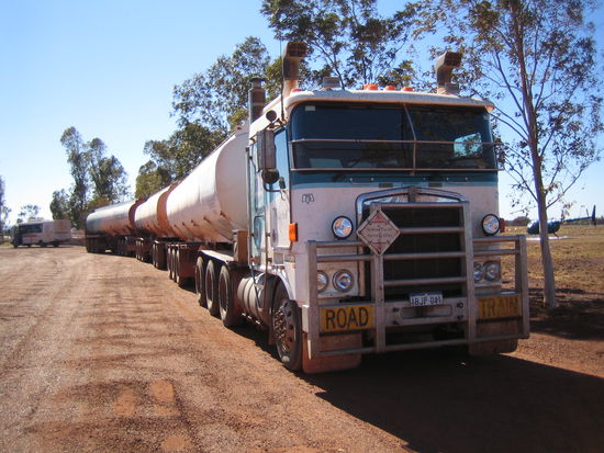 Einer der beruechtigten roadtrucks