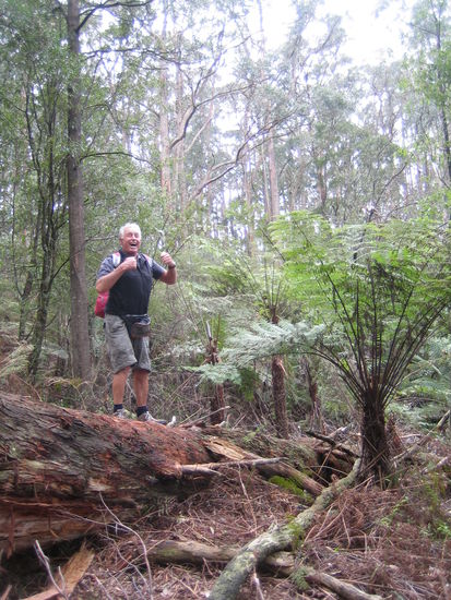 Barry, durch den wir zum "Victoria Walking Club" kamen...