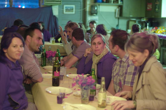 Das Fest in vollem Gange..