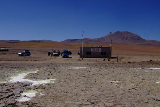 Mitten im Nirgendwo, die Grenze zu Chile.