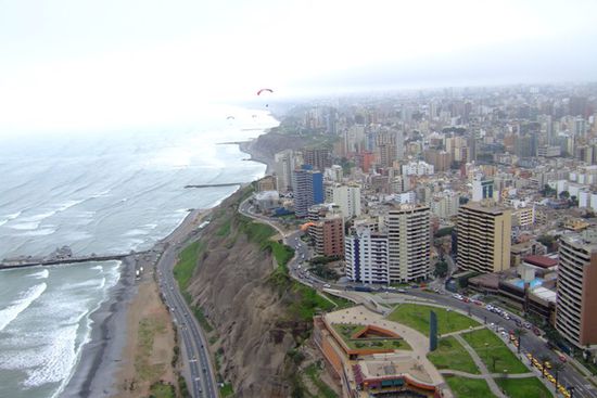 Kueste an der Miraflores