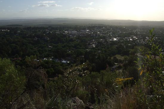 Die gruene "Stube" La Cumbre.