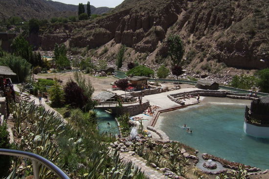 Die heissen Quellen von Cacheuta - eine Erholung!