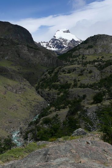 Immer dem Fluss entlang, auf dem Weg zum Mirador Cerro Torre.