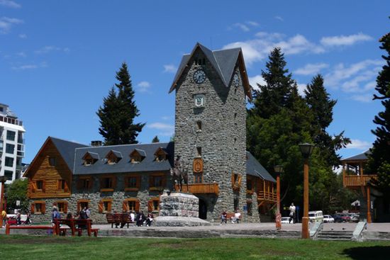Das Centro Civico in Bariloche.
