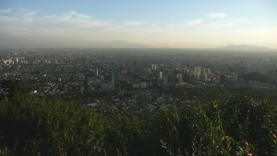 The big City: Santiago de Chile!