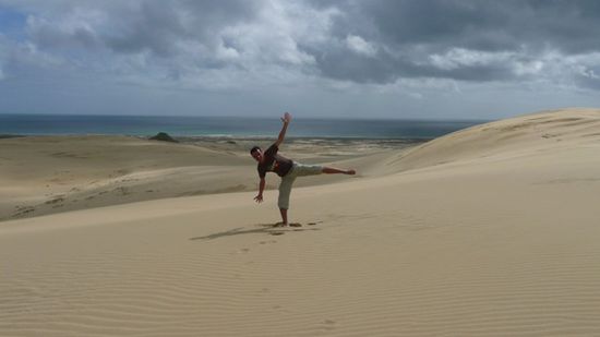 Peter in the desert.