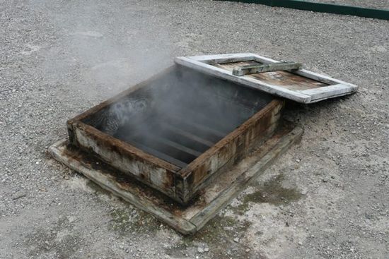 Hier kann man natuerlich dampfgaren.