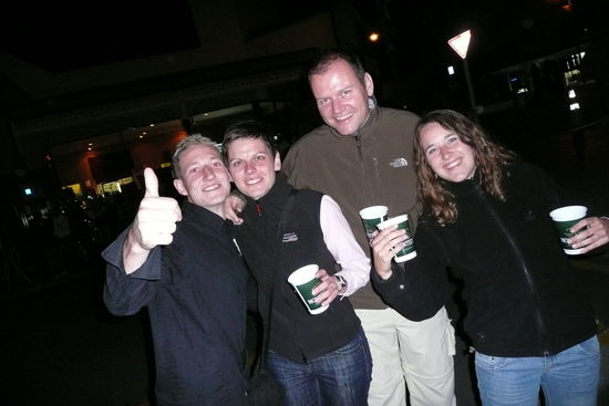 Silvester/Neujahr wird ausgiebig mit Klaus und Janine und ??? gefeiert. 