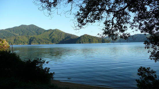So eine wunderbare Aussicht von unserem Schlafplatz aus haben wir wahrscheinlich noch nie gehabt...