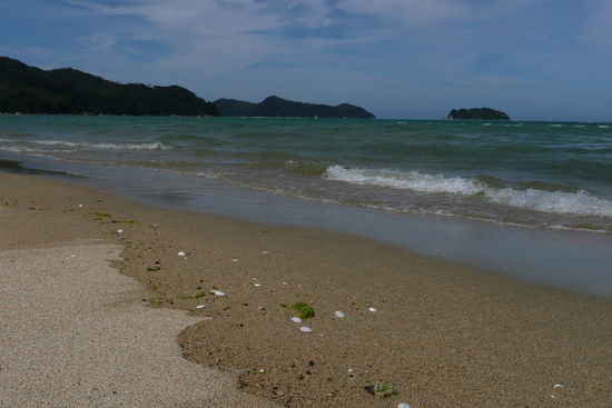 Strand in Marahau...