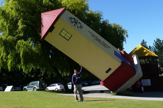 Peter beweist uns einmal mehr seine Muskelkraft!