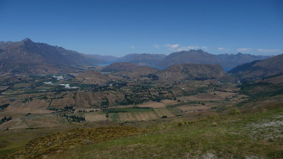 Trockenes Gebiet bei Arrowtown.