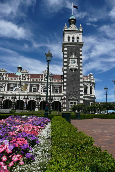 Das ist das edle Bahnhofsgebaeude!