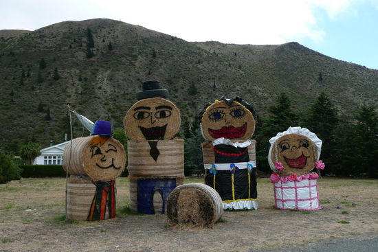 Traditionelle Kiwifamilie 