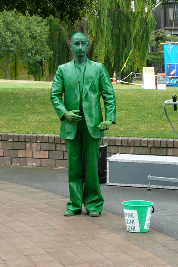 Dem Mister Green sind wir auch noch begegnet 