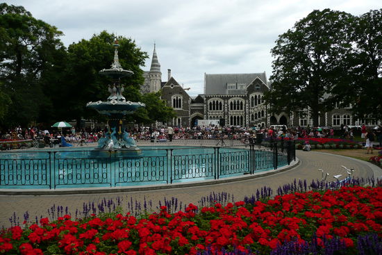 Im Botanical Garden leuchten die Blumen in allen Farben!