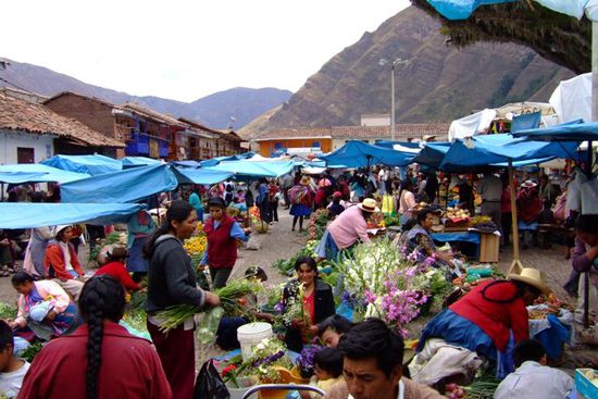 Der grosse Sonntagsmarkt von Pisac