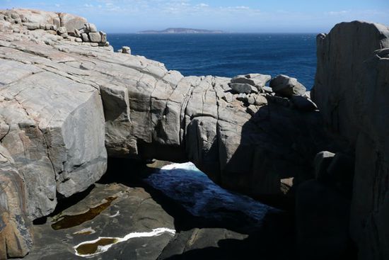 Das ist die Natural Bridge.