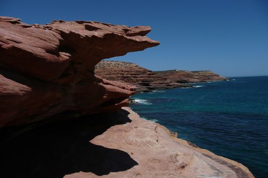 Felsklippen bei Kalbarri.