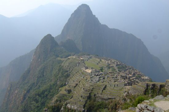 Juhui, endlich sind wir auf dem Machu Picchu!!