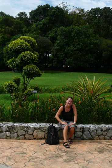 Im Park der Garden Lakes...