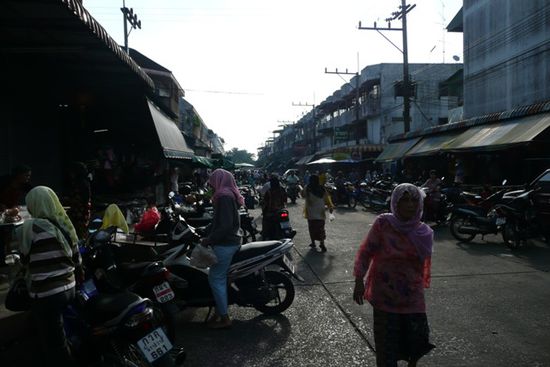 In Sungai Kolok herrscht reges Treiben.