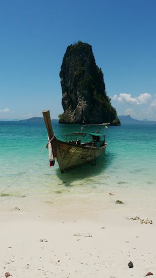 Nein, dieses Bild wurde nicht aus einer Thailand Reisebroschuere geklaut. So haben wir es wirklich erlebt!