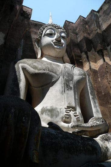 Es war dieser stattliche Buddha!