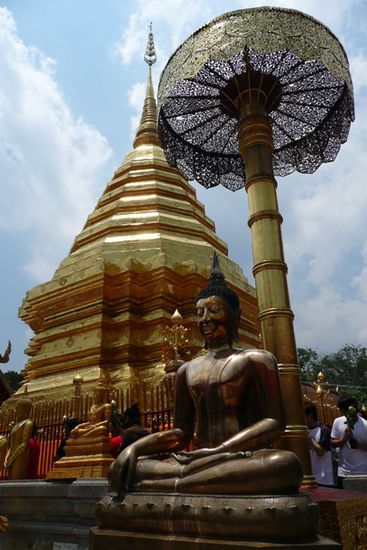Tempelanlage in Doi Suthep.