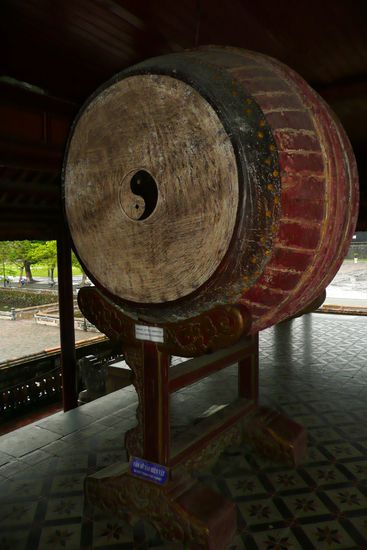 Das ist eine riesige Trommel!