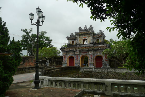 Seiteneingang zur Zitadelle.