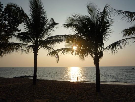 Sonnenuntergang Khao Lack