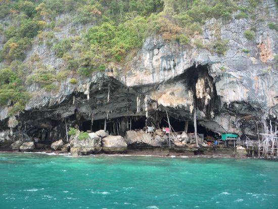 "provisorischer" Höhleneingang