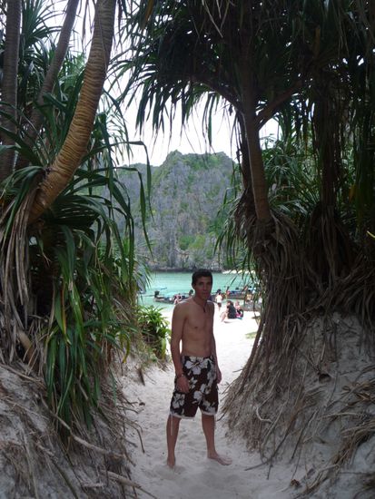 der Weg zum Maya Bay