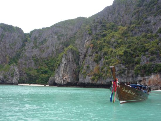 Longtailboot auf Ko Phi Phi