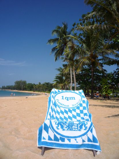 1 qm Freistaat Bayern auf Khao Lak