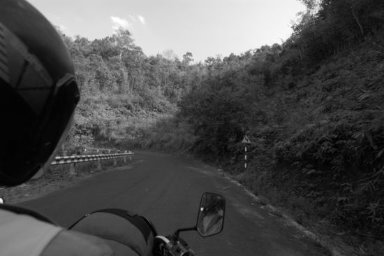 Perspektive vom Ruecksitz