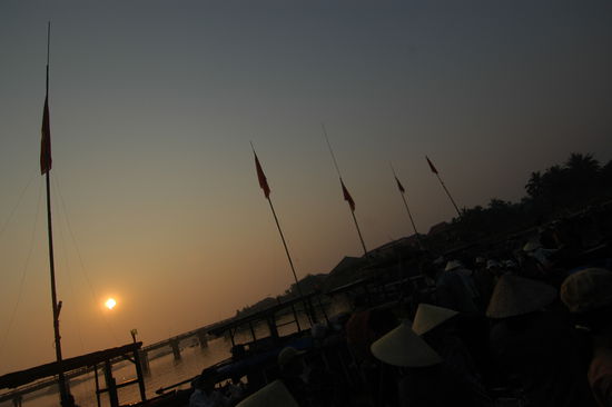 Am Morgen auf dem Fischmarkt